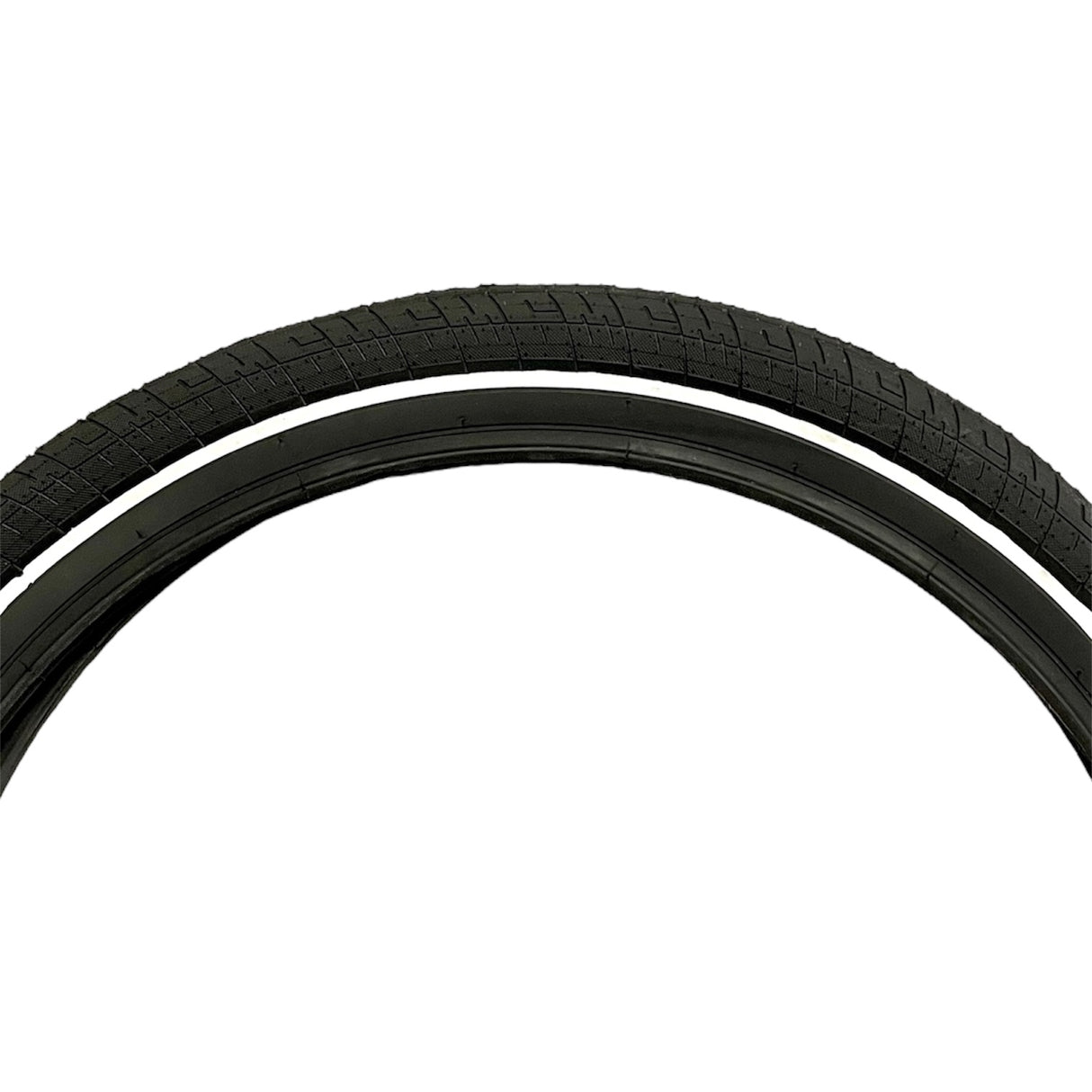 Size:22" x 2.25", Color:Black w/White Stripe