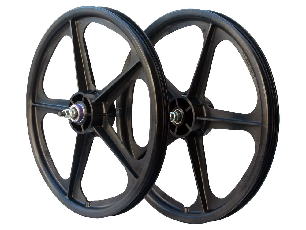 Skyway Tuff II 20" 5-Spoke Wheelset - Freewheel