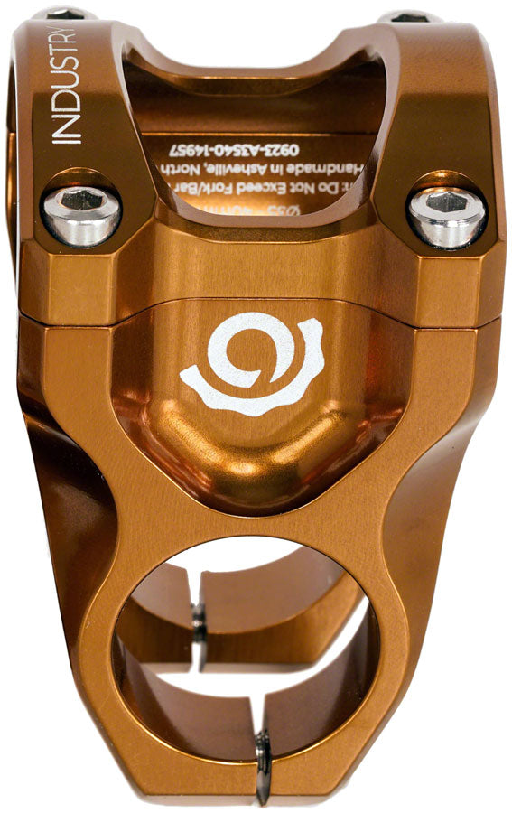 Industry Nine A35 Stem - 40mm 35 Clamp +/-8 1 1/8" Aluminum Bronze