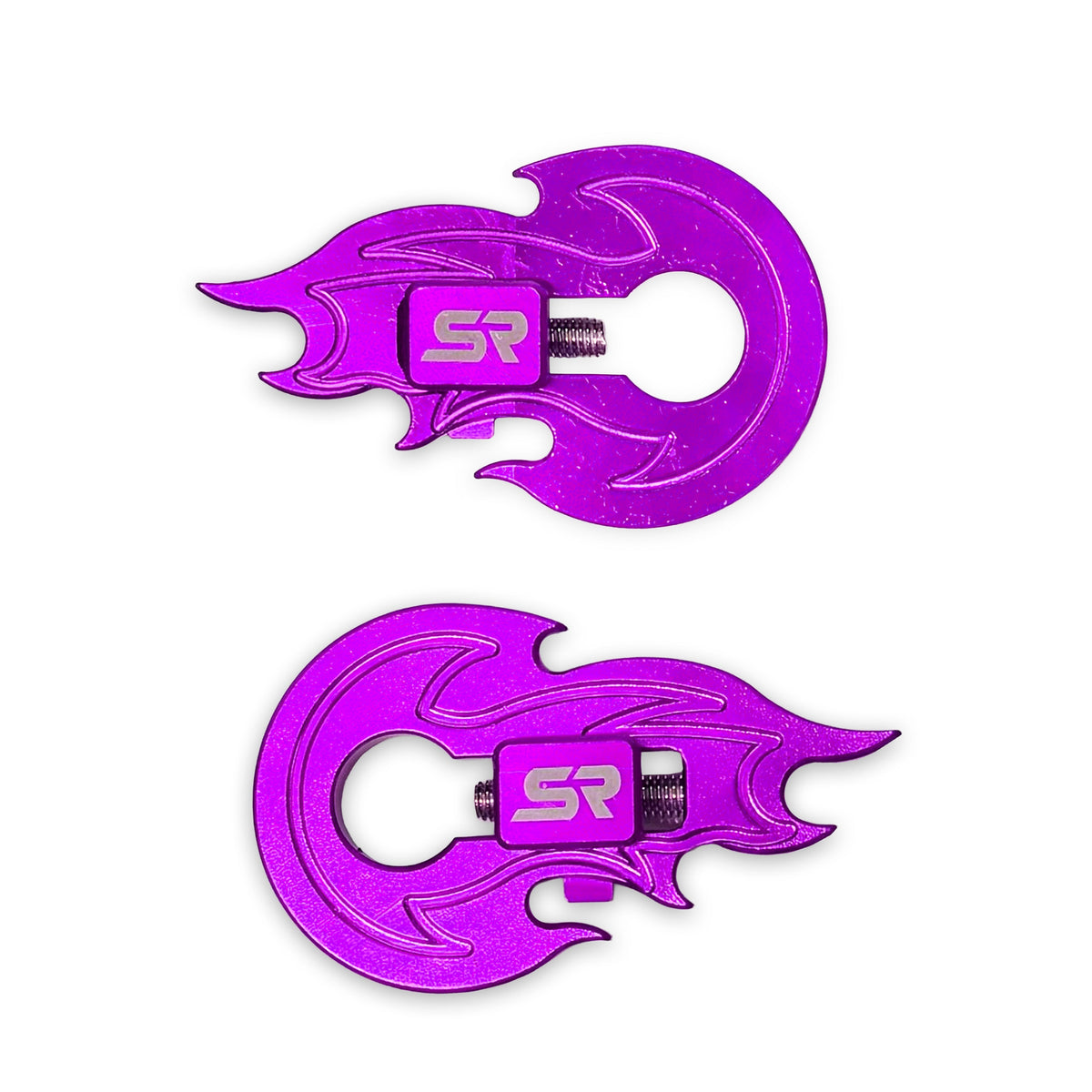 SR Flame Tensioners - Pair Purple