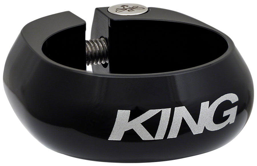 Chris King Seatpost Clamp - 36.4mm Bolt-On Black
