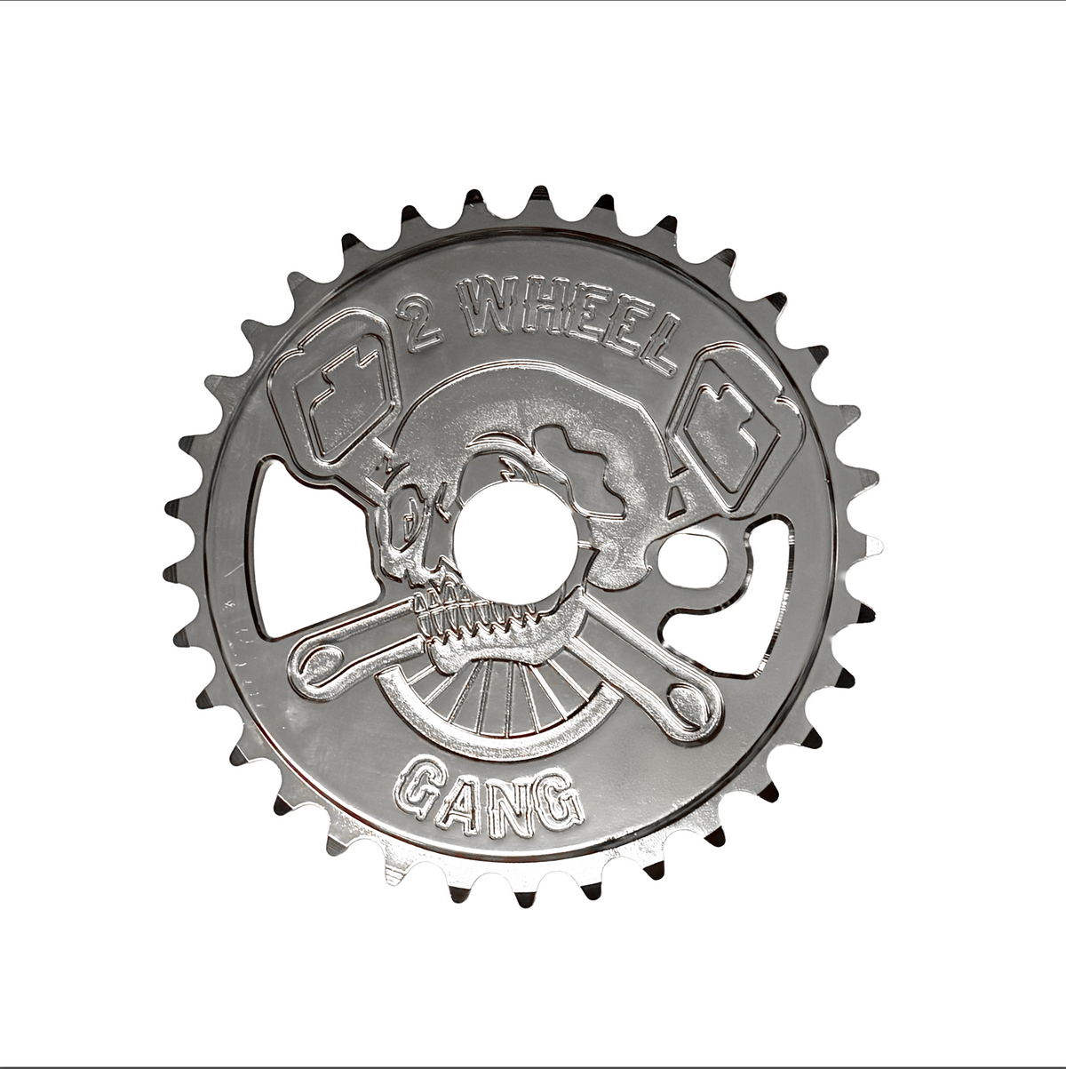 2WG Chrome - Chainwheel 33T