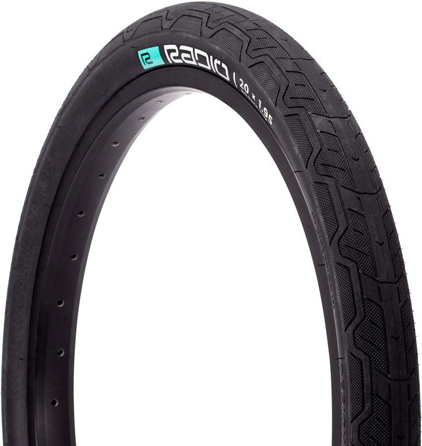 Radio Raceline Oxygen Tire - 20 x 1.95 Clincher Folding Black 120 TPI