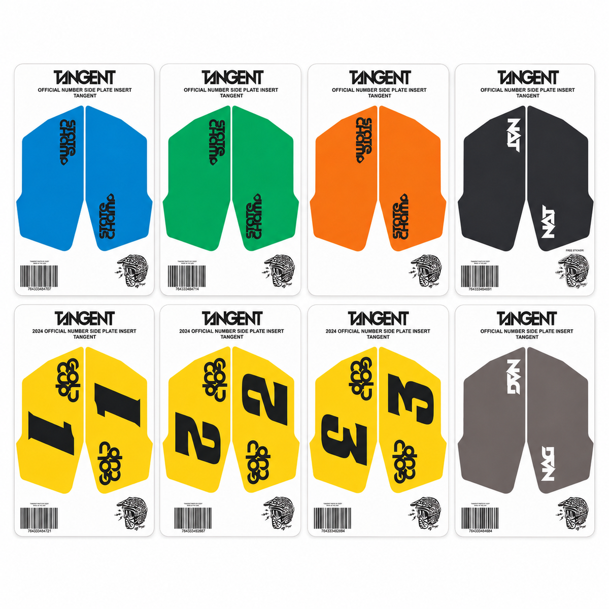 Tangent Side Plate Inserts