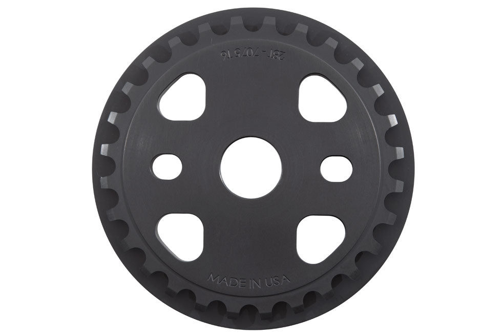 Color:Matte Black, Size:28t