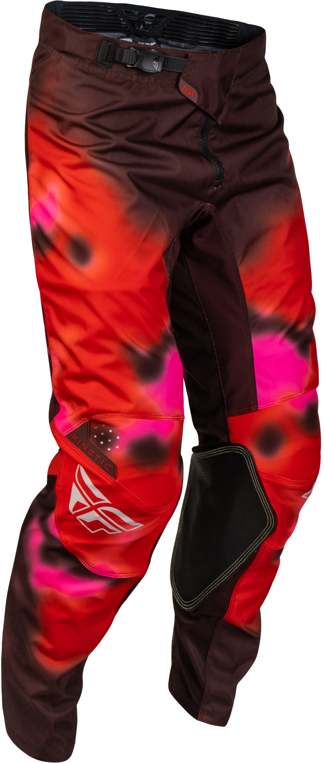 Fly Racing Kinetic Blur Pants 2027 Red/Maroon