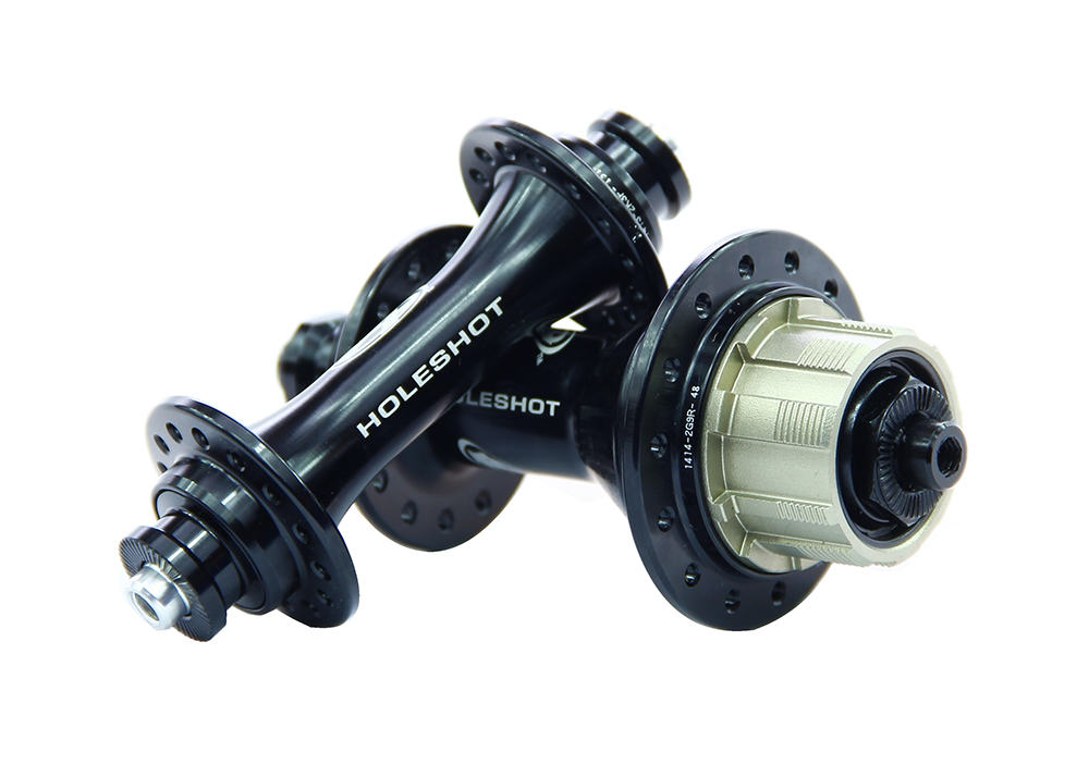 Holeshot 28H Mini Hubsets - Black