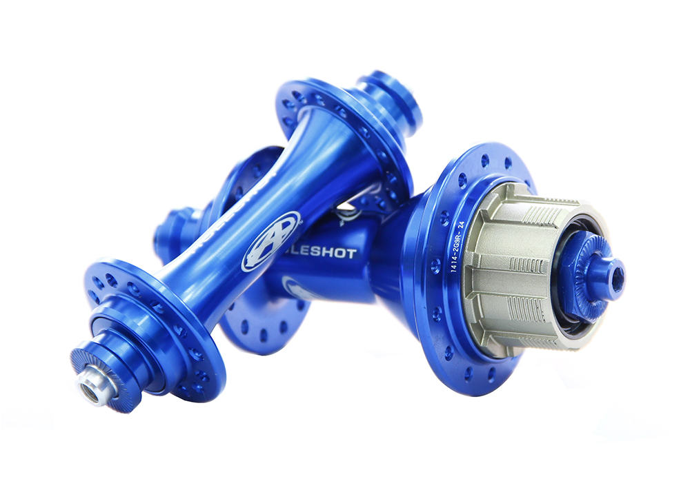 Holeshot 28H Mini Hubsets - Blue
