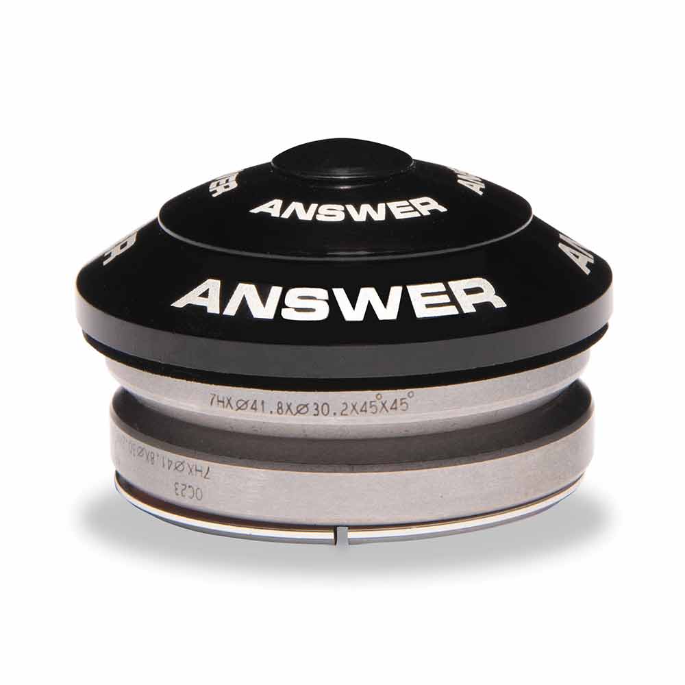 1-1/8 to 1″ Integrated Headset Reducer – Black