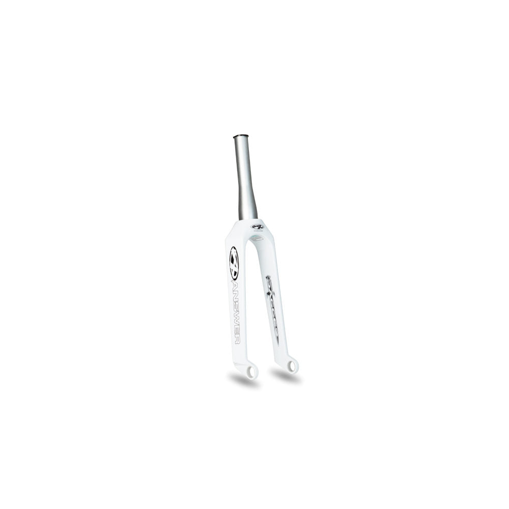 “Low Rider” 20″ Tapered Dagger Carbon 20mm Fork - White