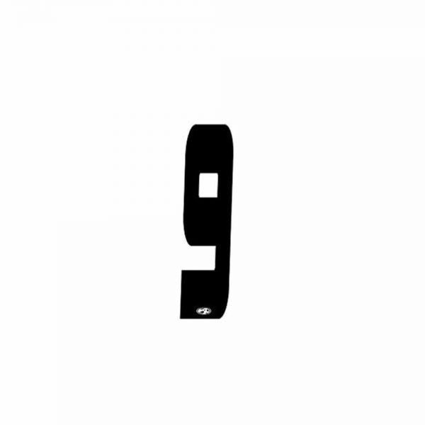 Number Plate Stickers – 10pack - White / 9 / 2", White / 9 / 3", White / 9 / 4", Black / 9 / 2", Black / 9 / 3", Black / 9 / 4"