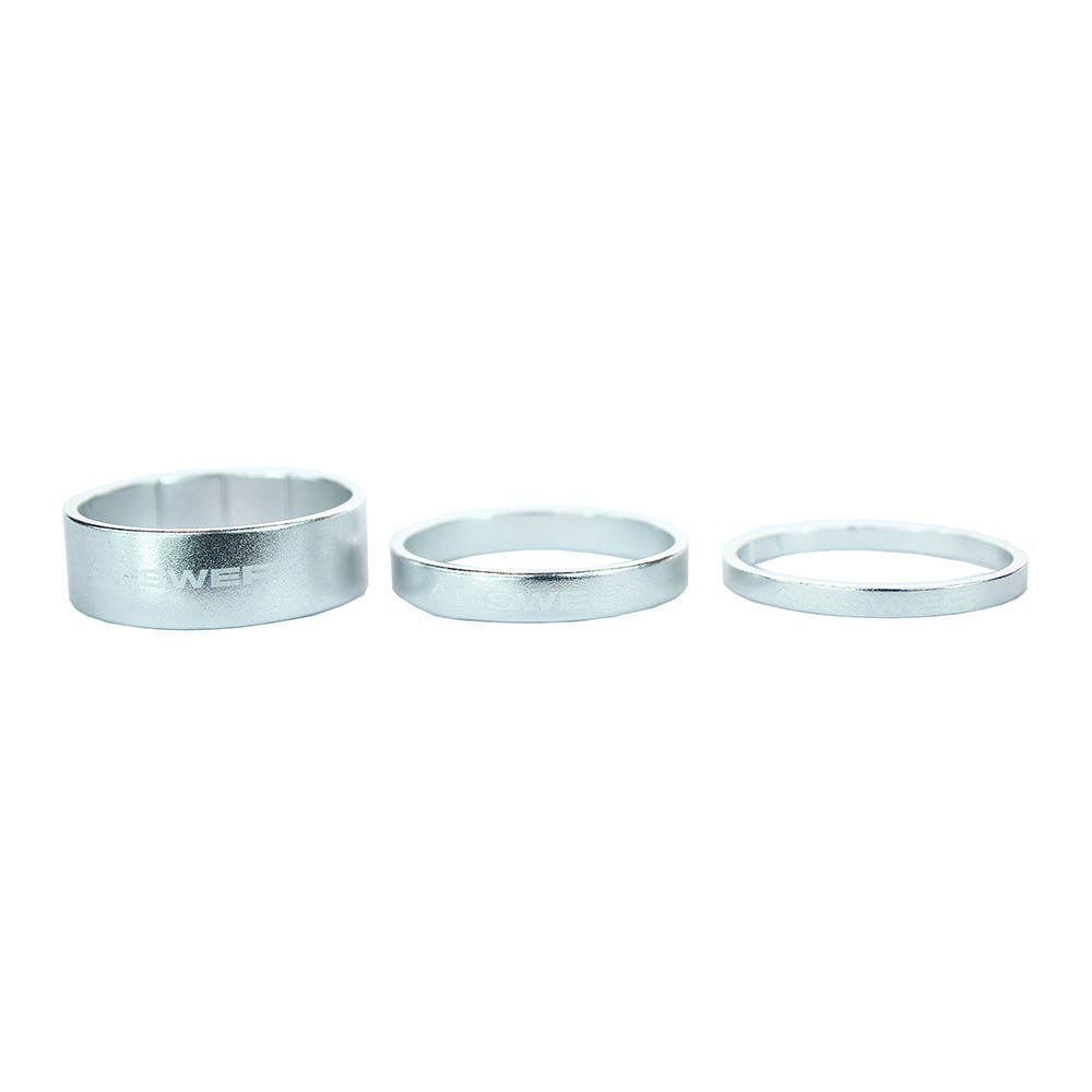 Alloy Spacer Pack - 1 1 8inch / Polished, 1inch / Polished