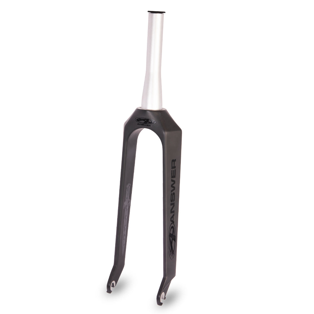 Tapered Dagger Carbon Fork - 20 Tapered 10mm Matte Black, 24 Tapered 10mm Matte Black