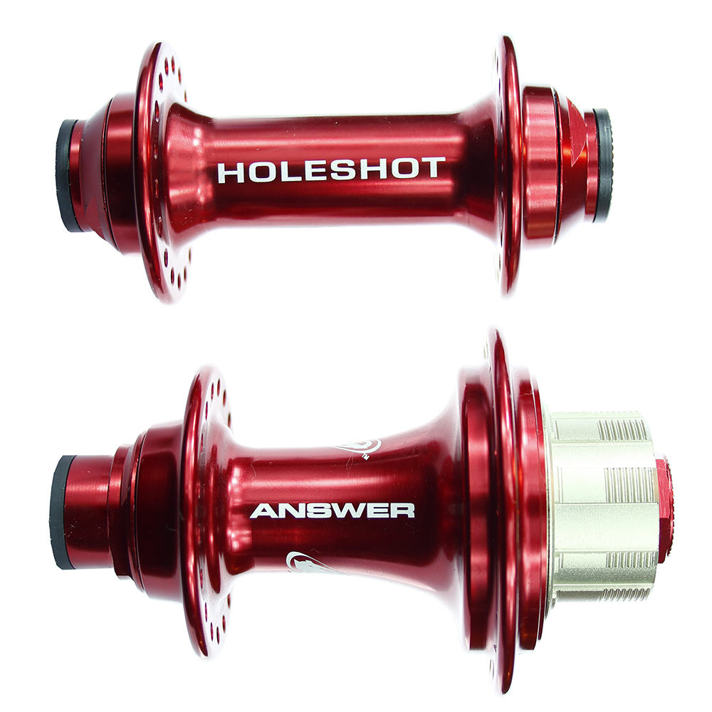 Holeshot Expert Hubset 28H - Red