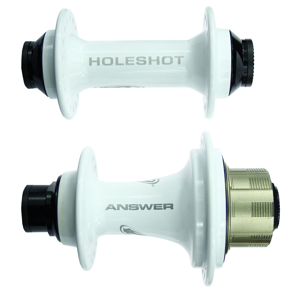 Holeshot Pro Hubset 36H - White