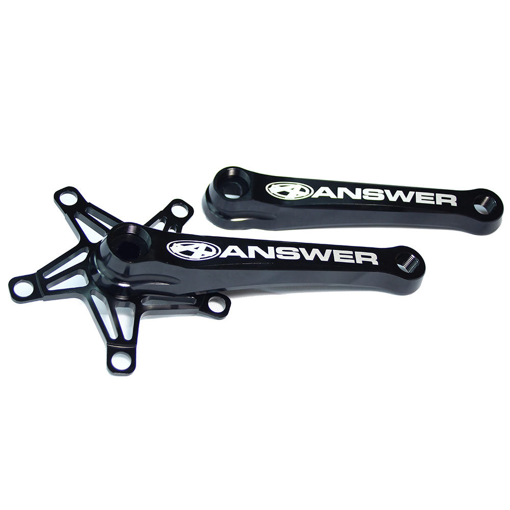 Alloy Mini Cranks - Black / 115mm, Black / 125mm, Black / 120mm, Black / 130mm, Black / 140mm, Black / 145mm, Black / 165mm, Black / 155mm, Black / 150mm, Black / 135mm, Black / 160mm, Black / 100mm, Black / 105mm, Black / 110mm