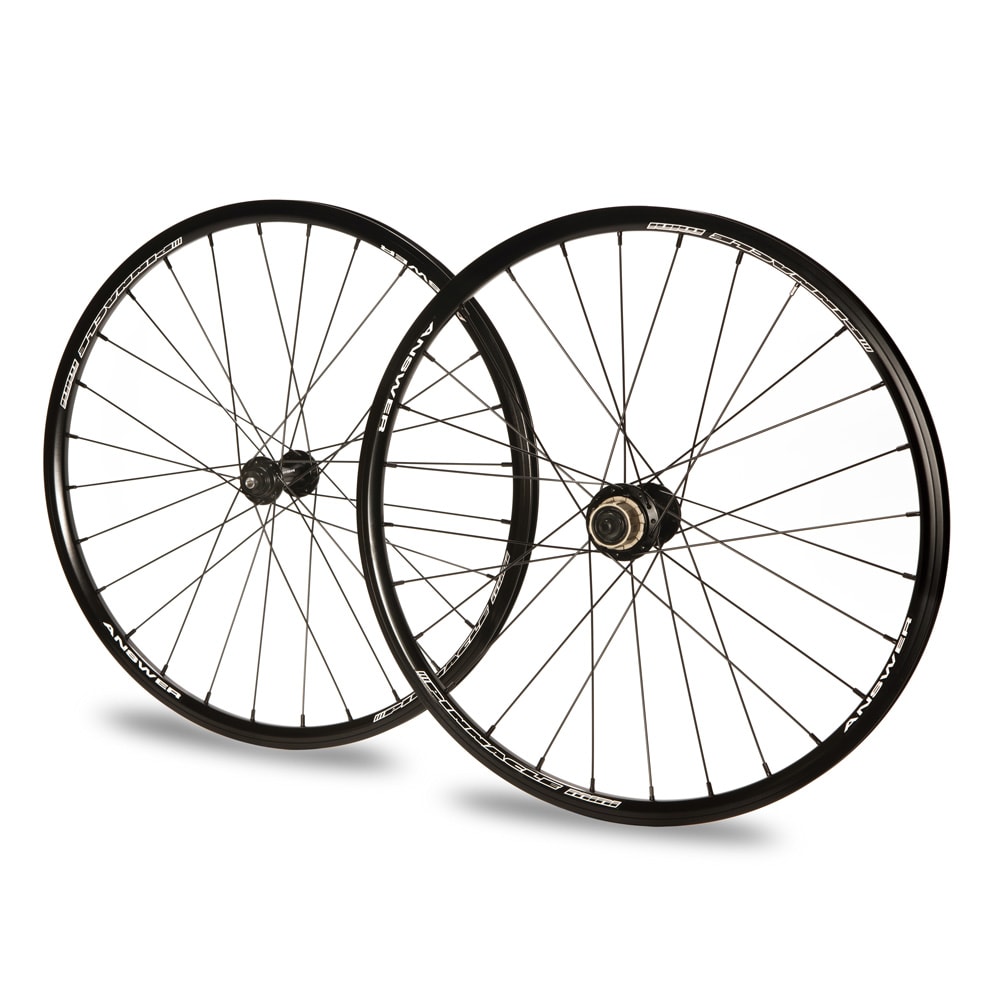 Answer BMX Pinnacle Mini Wheelset - 20 Black