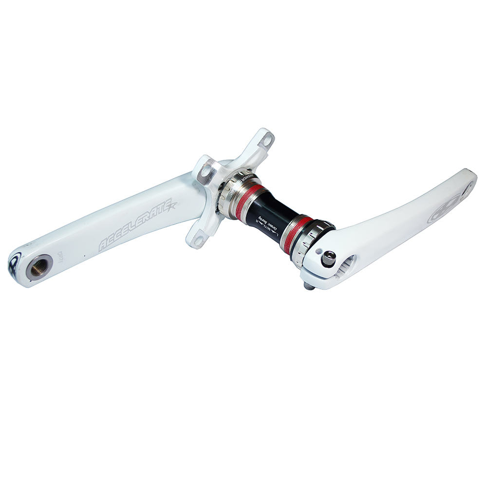 AccelerateR Pro Crank - 175mm / White, 170mm / White, 172 5mm / White, 177 5mm / White, 165mm / White, 180mm / White, 182 5mm / White, 185mm / White