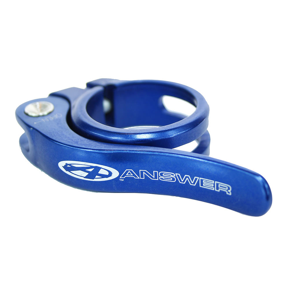 Quick Release Seat Clamps - Blue / 25 4mm, Blue / 31 8mm