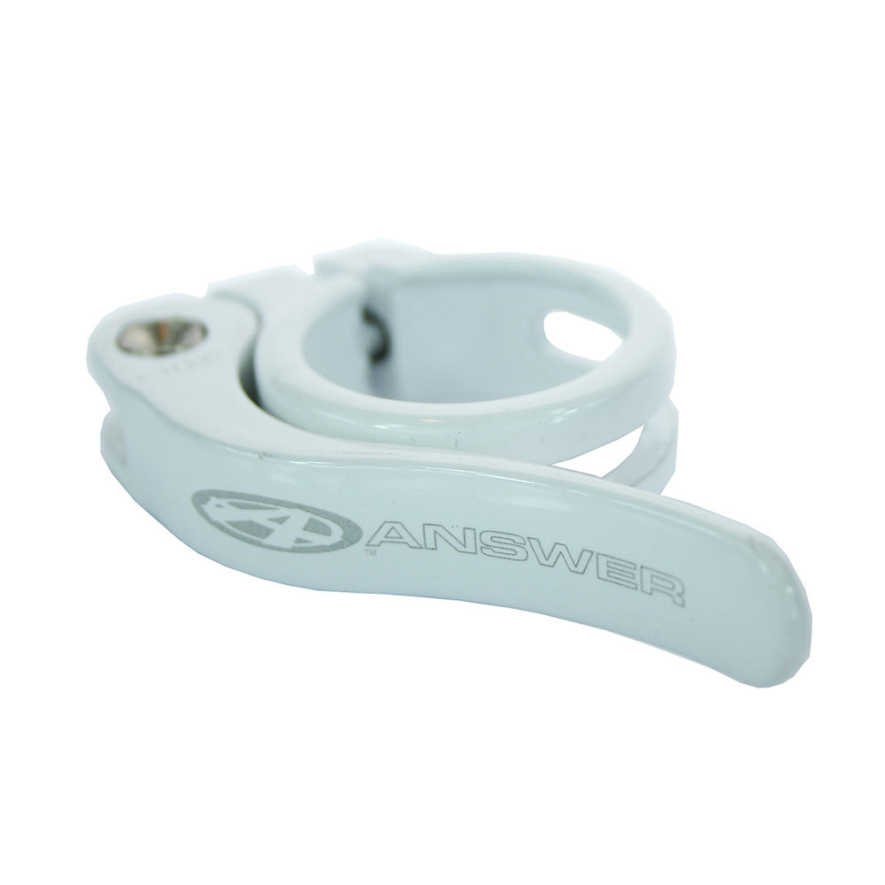 Quick Release Seat Clamps - White / 25 4mm, White / 31 8mm