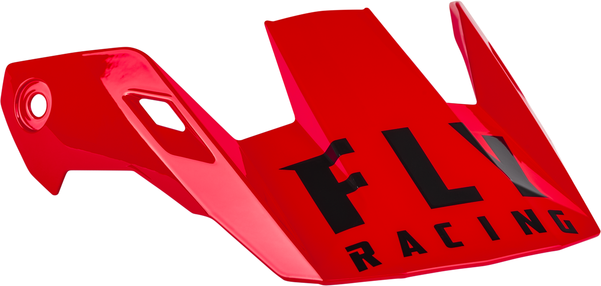 Fly Racing Rayce Helmet Visor Red/Black