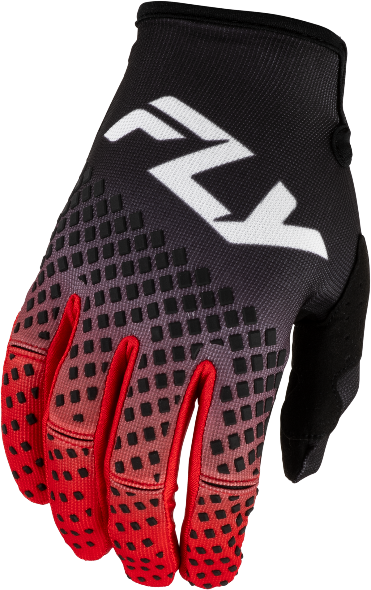 Fly Racing Kinetic Fade Gloves 2027 Black/Red/White