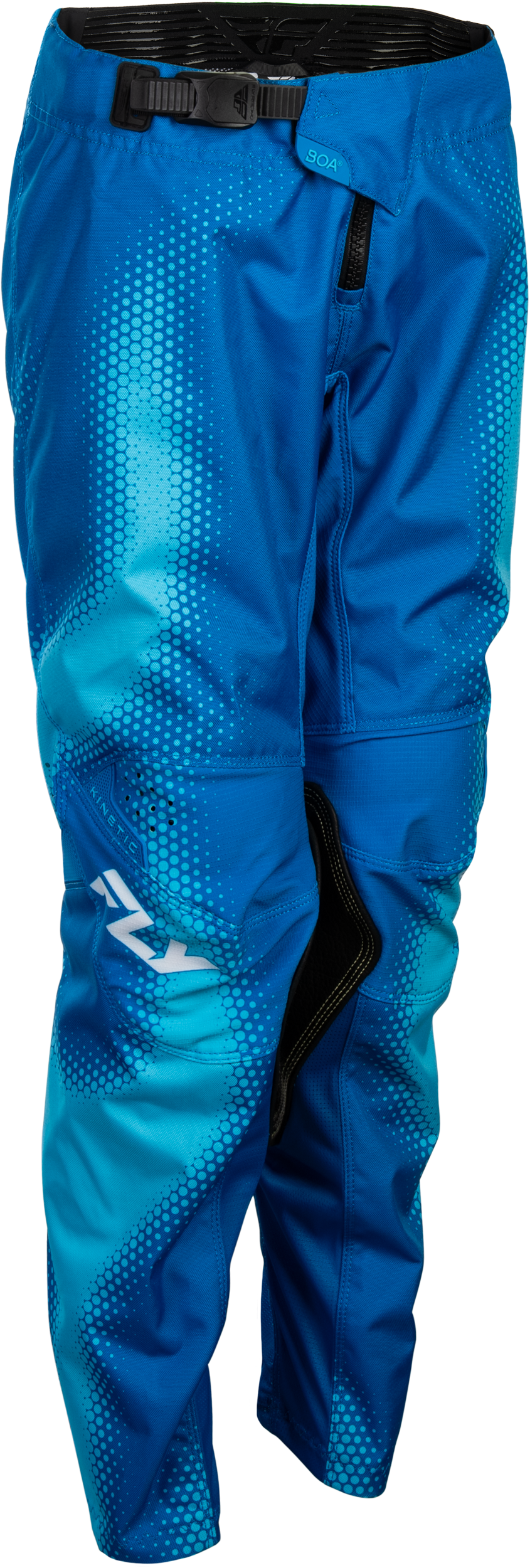 Fly Racing Youth Kinetic Torch Pants 2027 Light Blue/Blue