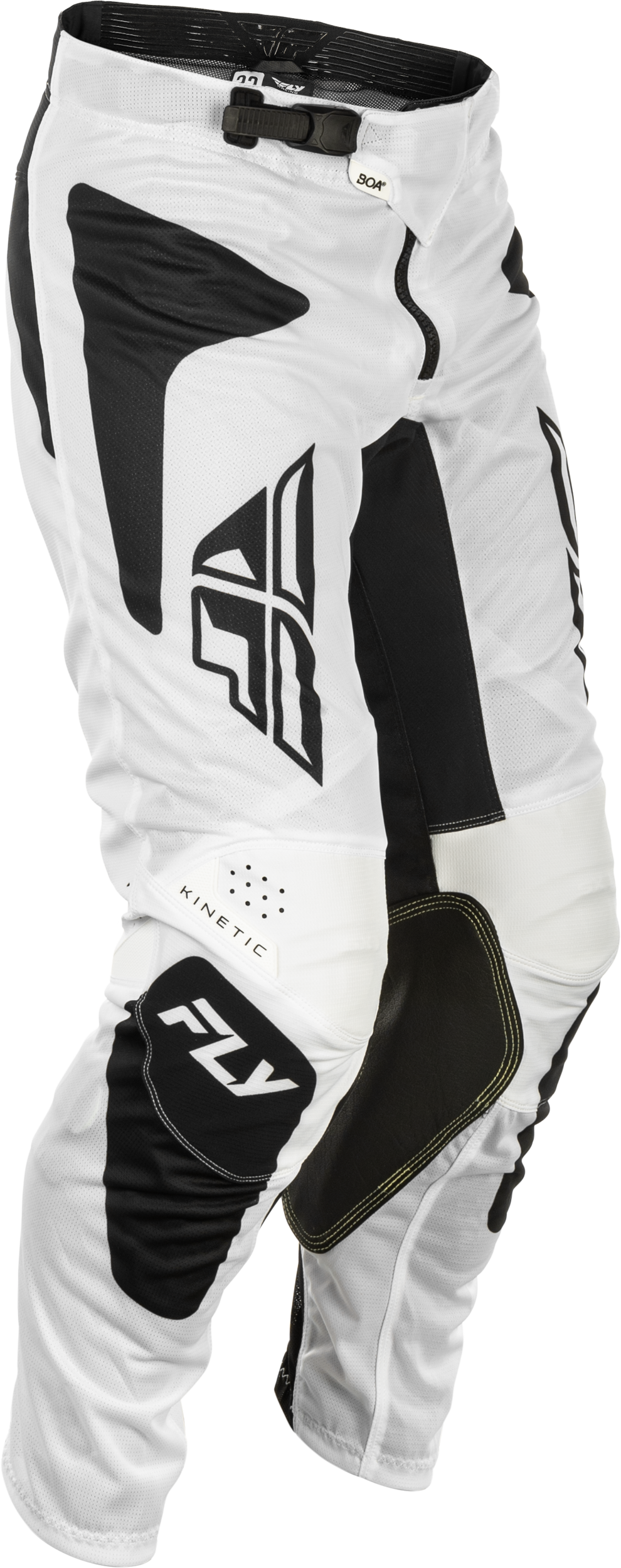 Fly Racing Kinetic Mesh Sym Pants 2025.5 White/Black