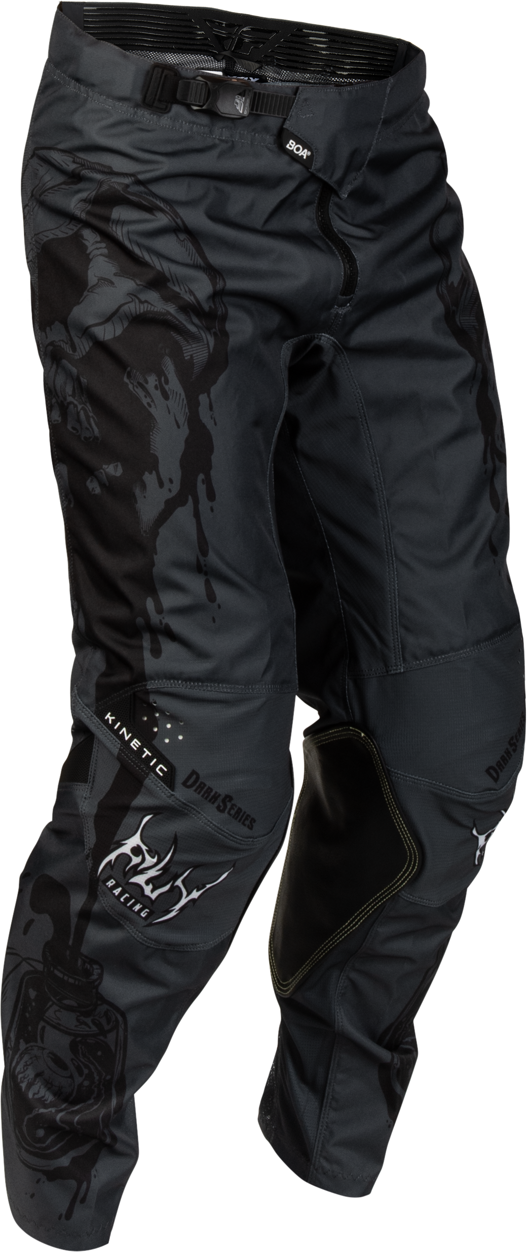 Fly Racing Kinetic Dark Series Pants 2027 Grey/Black