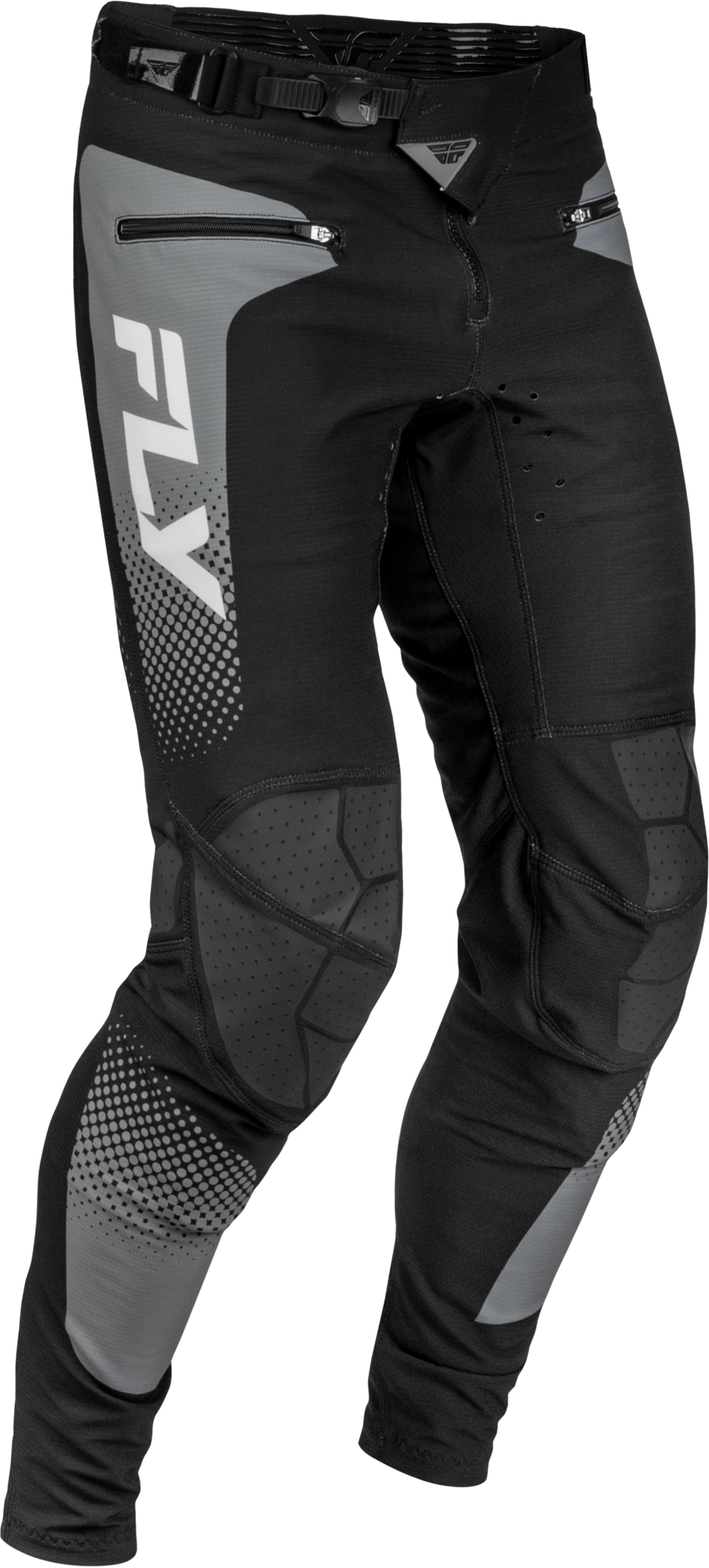 Fly Racing Youth Rayce Sonar Bicycle Pants 2027 Black/Grey/White