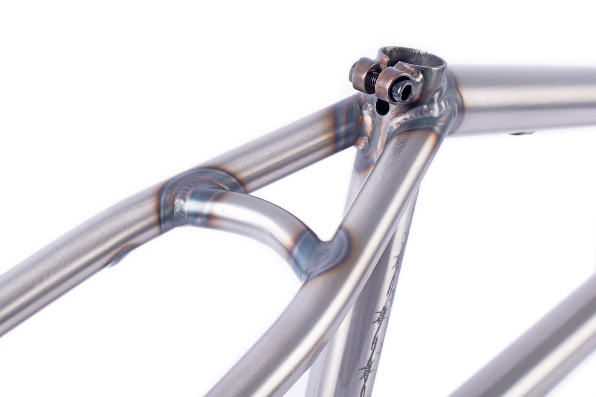 Dehart Frame / Backcheck / clear coat raw