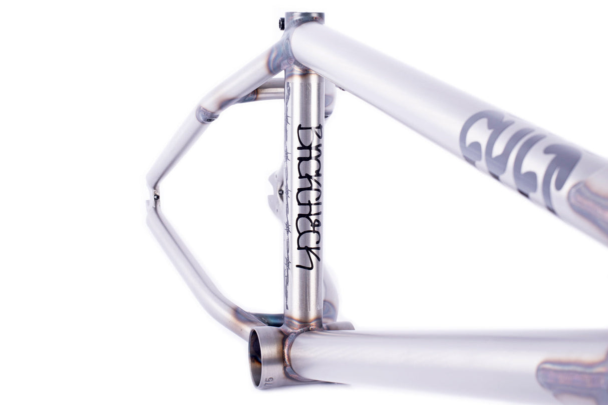 Dehart Frame / Backcheck / clear coat raw