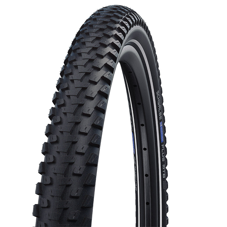Schwalbe Marathon Plus MTB Hybrid Tire 29"x2.10 Wire Clincher Addix SmartGuard TwinSkin Reflex 67TPI Black