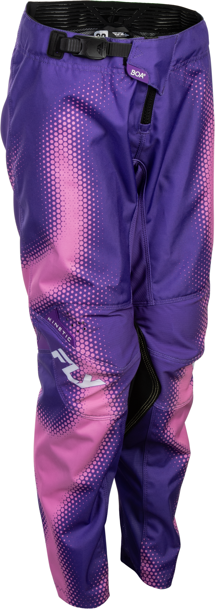 Fly Racing Youth Kinetic Torch Pants 2027 Purple/Pink