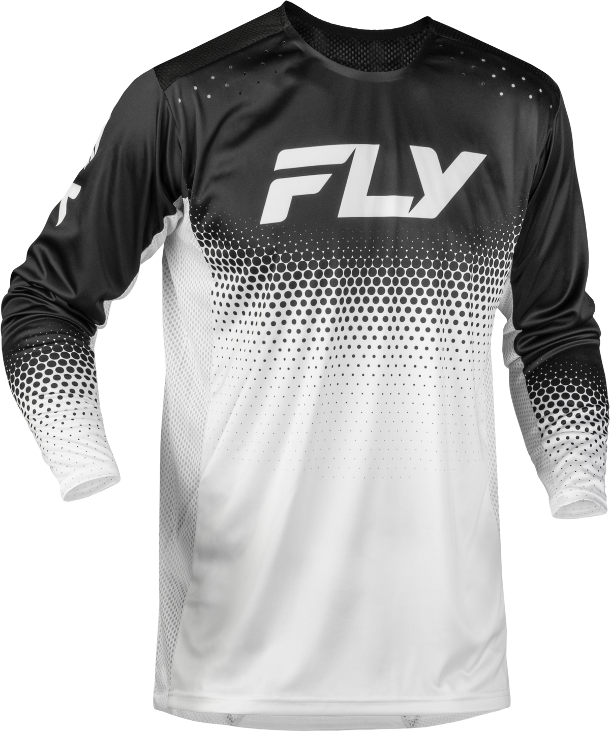 Fly Racing Youth Rayce Sonar Bicycle Jersey 2027 White/Black