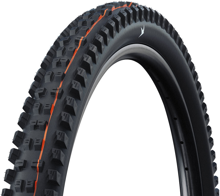 Schwalbe Tacky Chan Tire - 29 x 2.40 Tubeless Folding BLK Standard Gravity Soft E-50