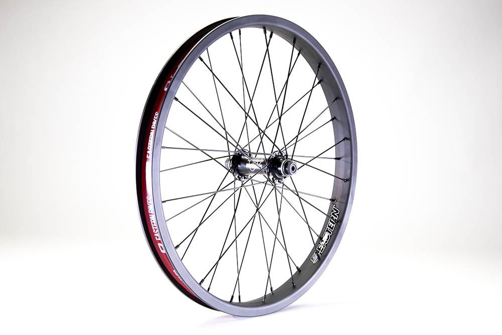 eastern bikes buzzip front wheel black professional bmx wheel