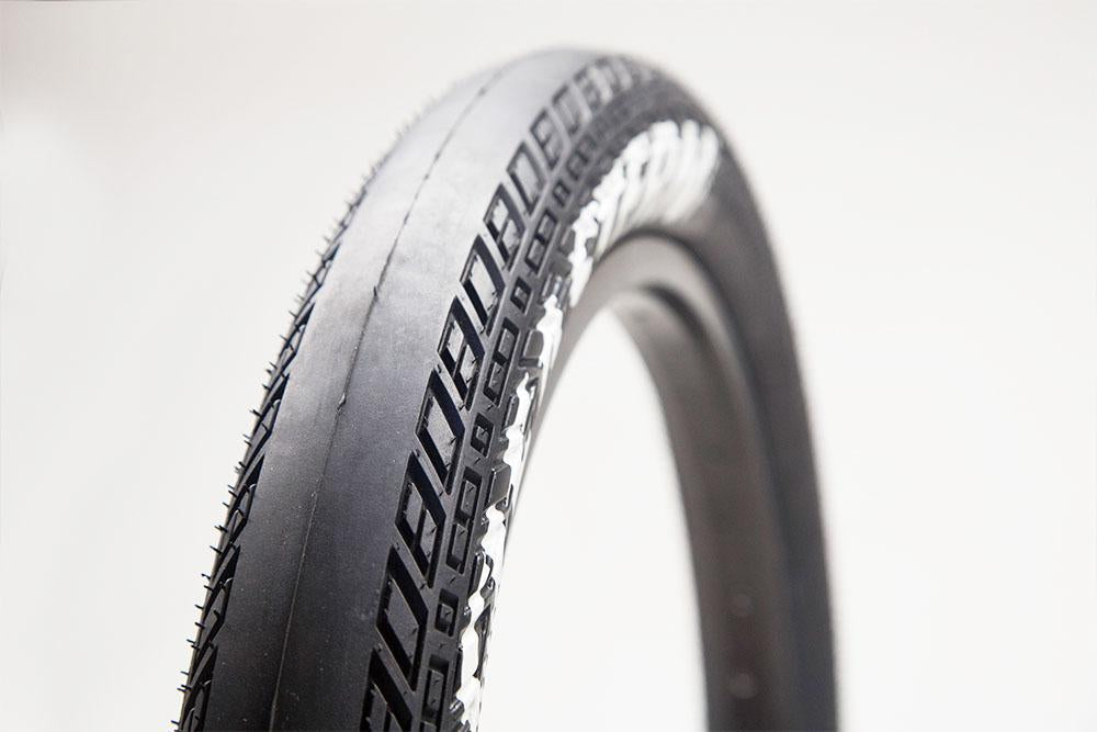 eastern bikes 20 inch squealer tires 100psi black white 4