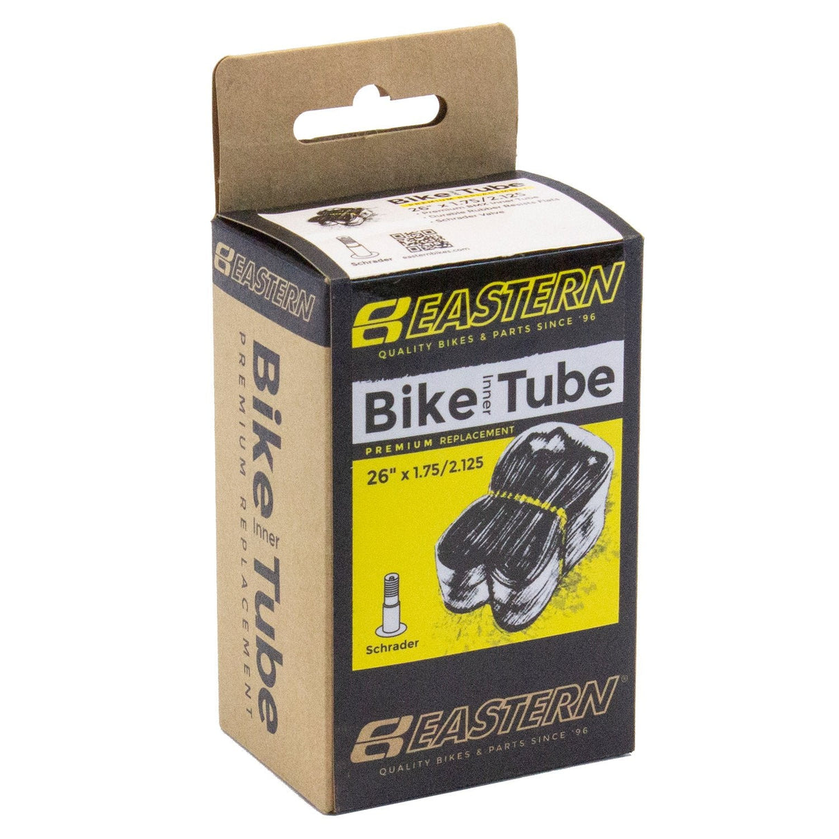 Inner Tube, 26"x1.75/2.125", Schrader valve