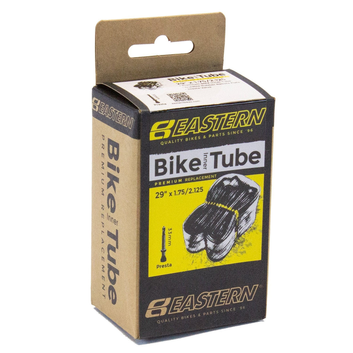 Inner Tube, 29"x1.75/2.125", Presta valve 33mm