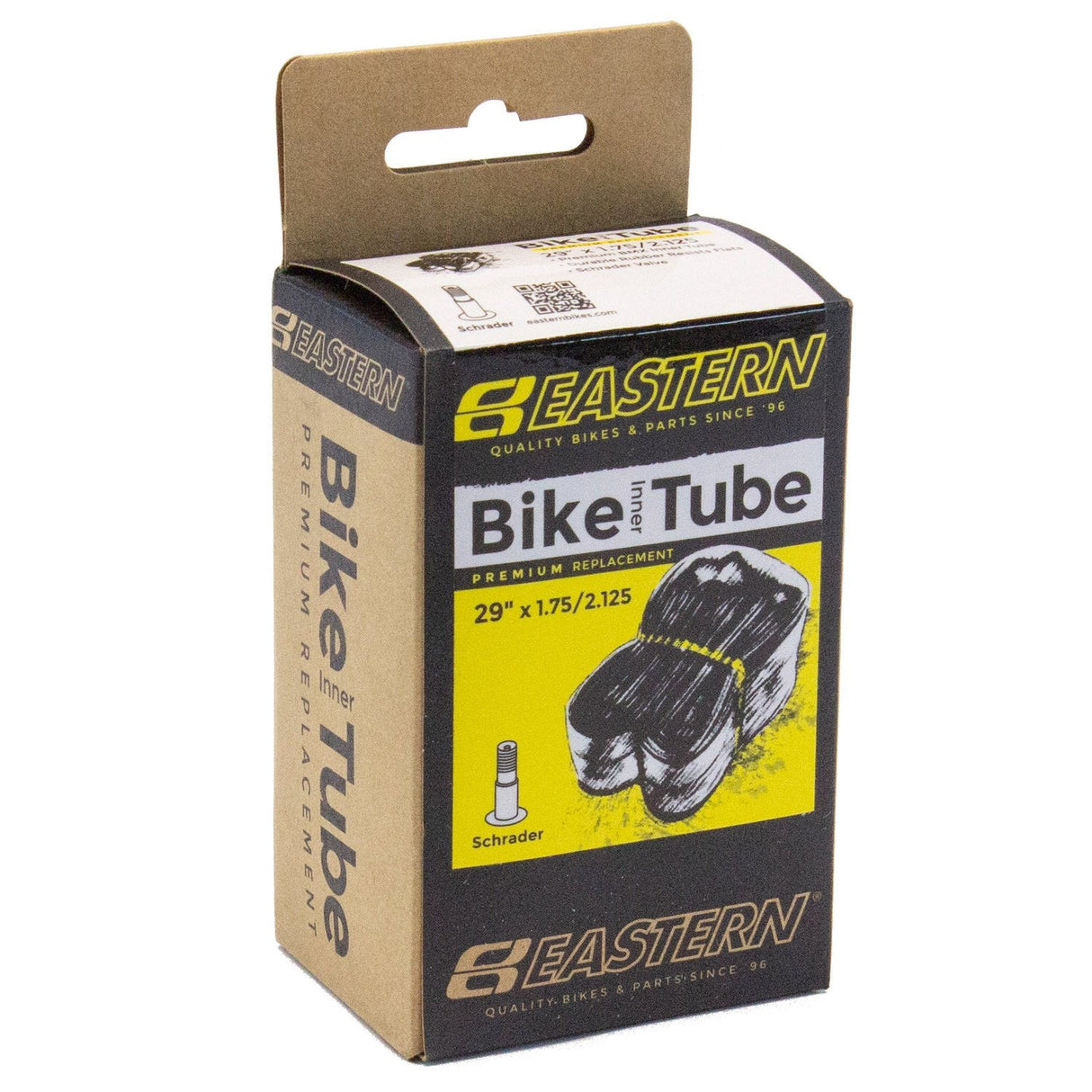 Inner Tube, 29"x1.75/2.125", Schrader valve