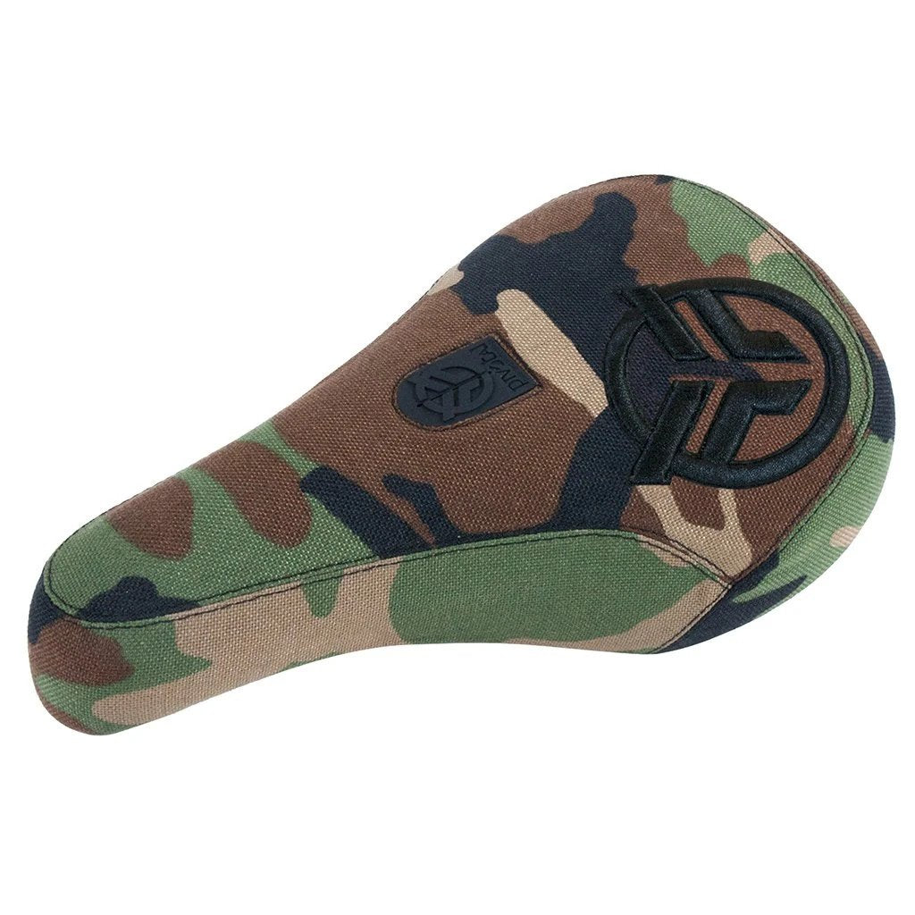 MID PIVOTAL LOGO SEAT - CAMO WITH RAISED BLACK EMBROIDERY CAMO BASE - Image 1