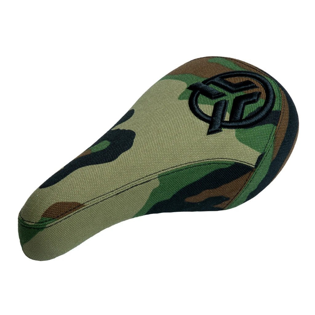 MID STEALTH LOGO SEAT - CAMO WITH RAISED BLACK EMBROIDERY - Image 1
