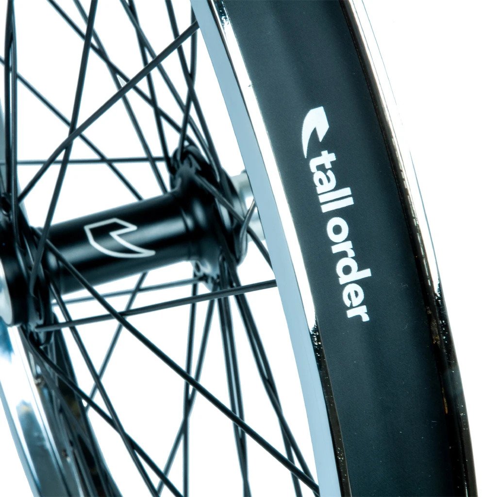 DYNAMICS FRONT WHEEL - BLACK HUB WITH CHROME RIM - Image 5