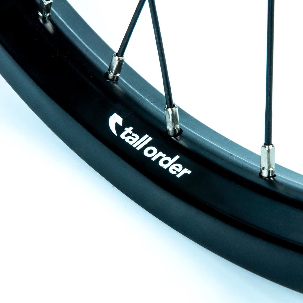 DYNAMICS LHD CASSETTE WHEEL - BLACK WITH SILVER SPOKE NIPPLES - Image 3