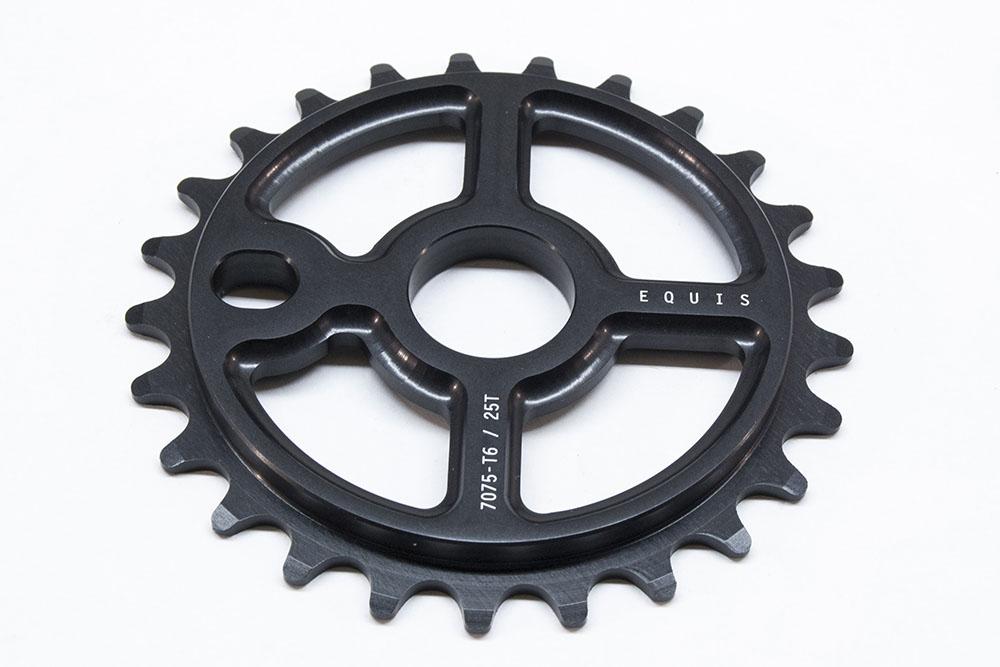 Ezra equis bmx sprocket 7075 alloy 25t black