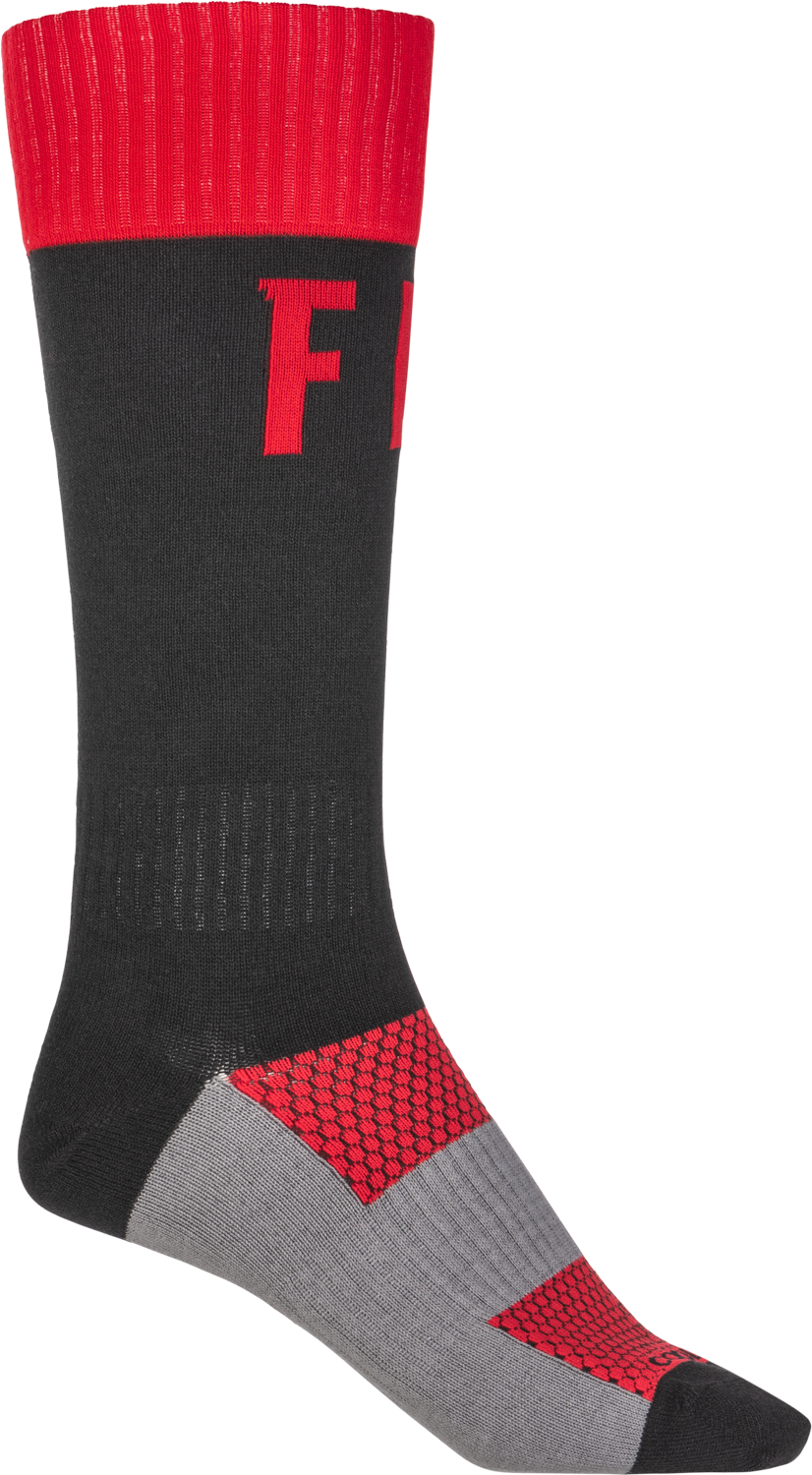 Fly Racing MX Pro Socks Red/Black