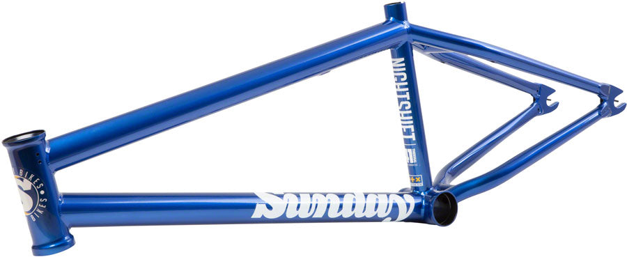 Sunday Nightshift BMX Frame - 20.75" TT Saphire Blue