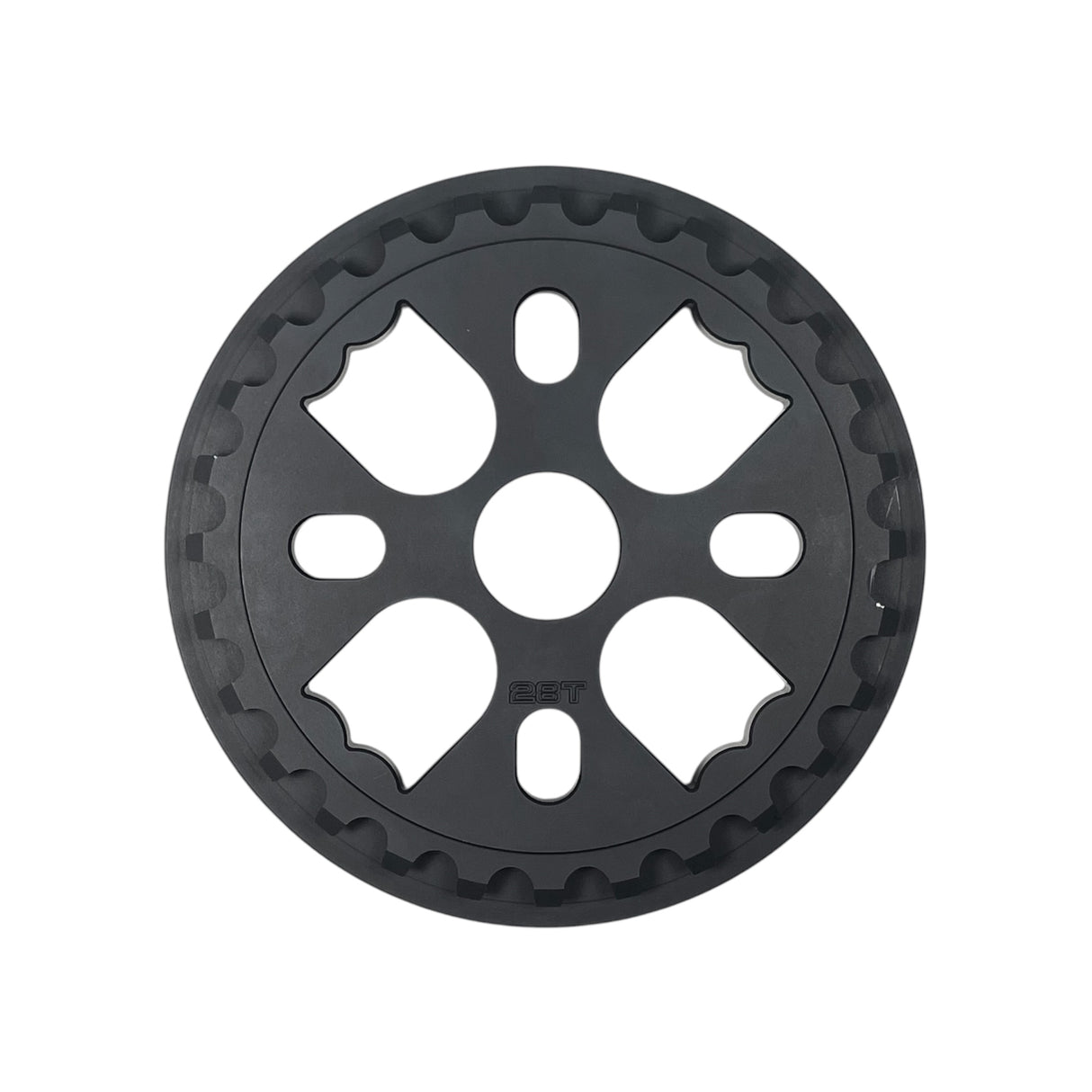 Color:Matte Black, Size:28t