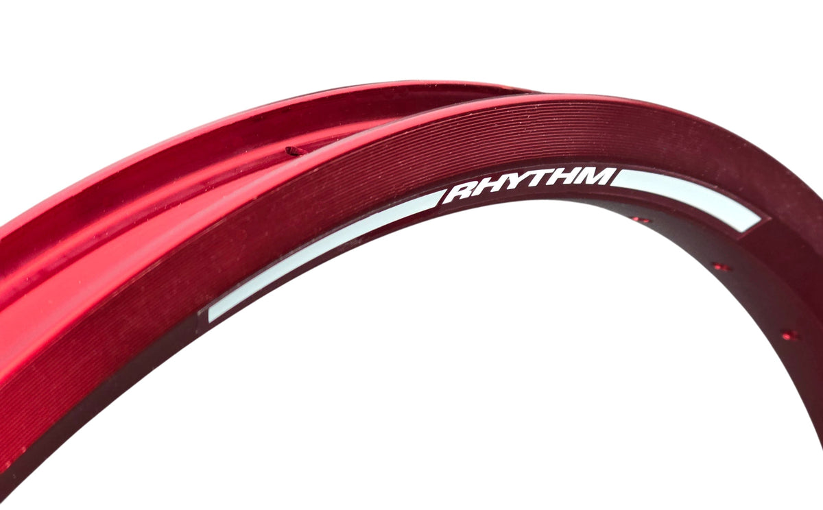 Crupi Parts Rims 20 x 1-1/8" 451mm 28hole / Red Rhythm Section Mini 28H 20 x 1-1/8" Rims